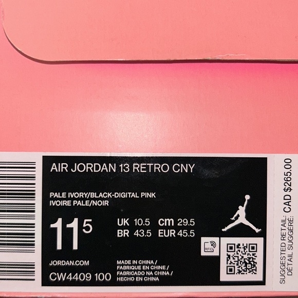 Jordan 13 retro CNY - Picture 5 of 5